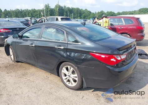 2013 Hyundai Sonata Limited z USA, uszkodzony, nr VIN 5NPEC4AC6DH512237